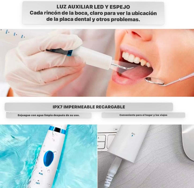 Cepillo Dental Eléctrico y Eliminador De Sarro