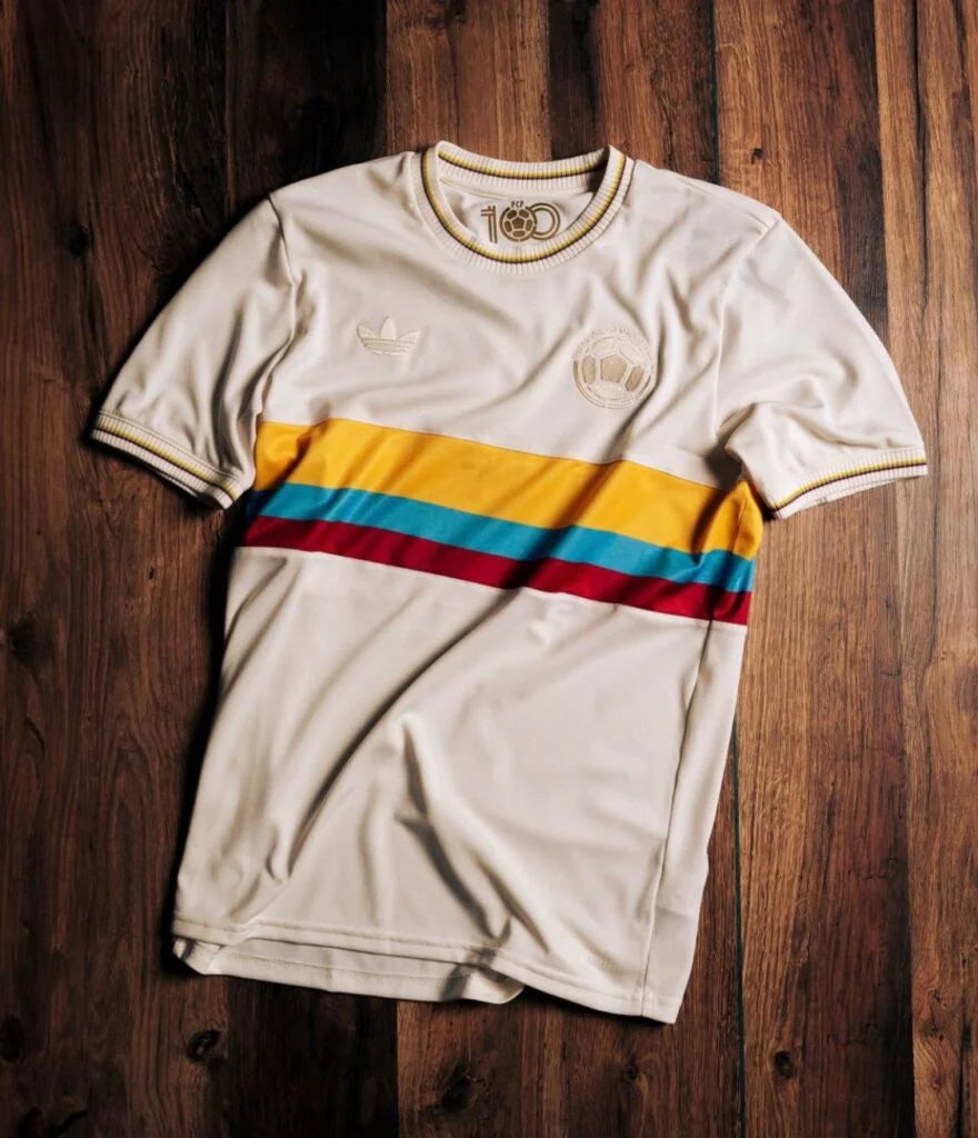 Camiseta de colombia edicion 100 años